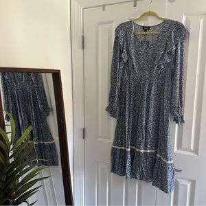 Gigio Floral Midi Maternity Dress